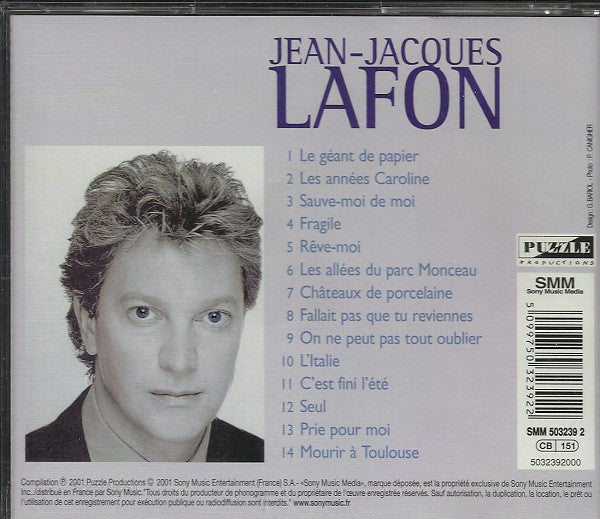 Jean-Jacques Lafon : Le Géant De Papier (CD, Comp)