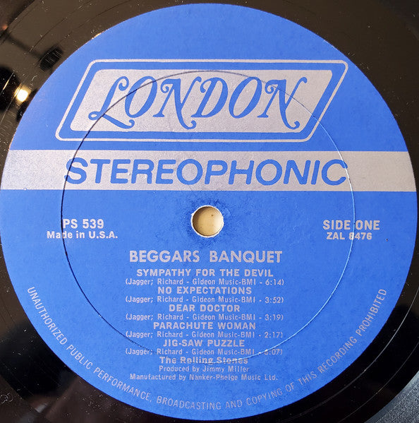 Rolling Stones* : Beggars Banquet (LP, Album, RE, Gat)