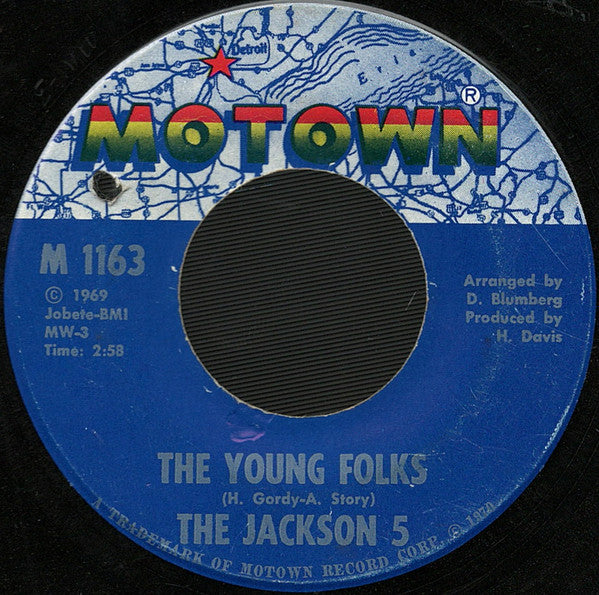 The Jackson 5 : A B C  (7", Single)