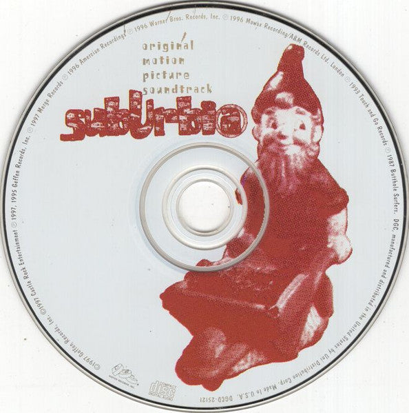 Various : SubUrbia Original Motion Picture Soundtrack (CD, Comp)