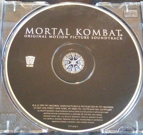 Various : Mortal Kombat (Original Motion Picture Soundtrack) (CD, Comp, Cen)