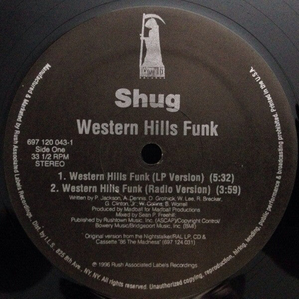 Shug : Western Hills Funk (12")
