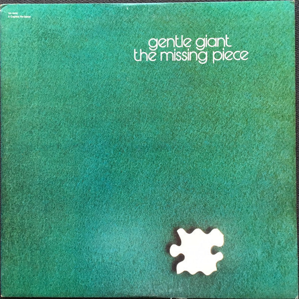 Gentle Giant : The Missing Piece (LP, Album, RE)