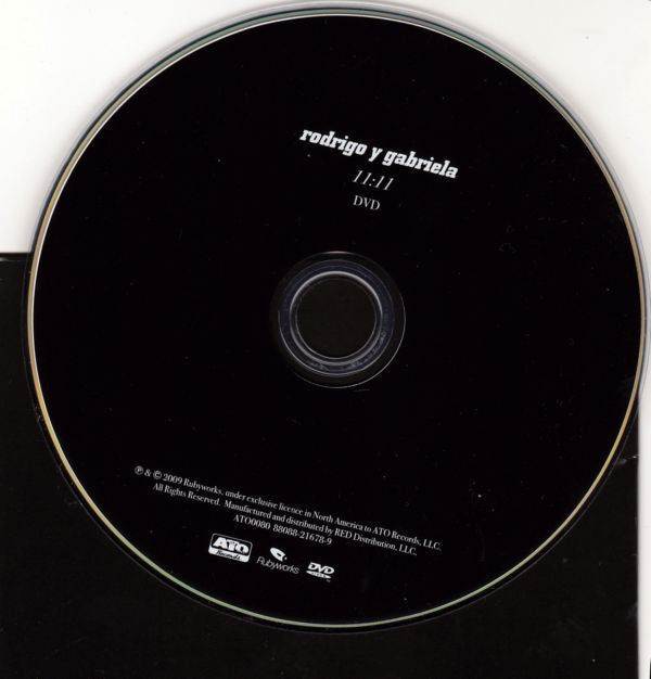 Rodrigo Y Gabriela : 11:11 (CD, Album + DVD, NTSC)
