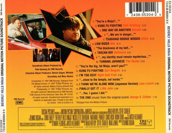 Various : Beverly Hills Ninja (Original Motion Picture Soundtrack) (CD, Comp)