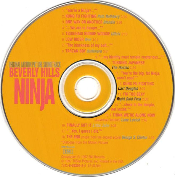 Various : Beverly Hills Ninja (Original Motion Picture Soundtrack) (CD, Comp)
