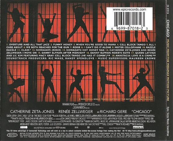 Various : Music From The Miramax Motion Picture Chicago (CD, Album, Enh, Pit)