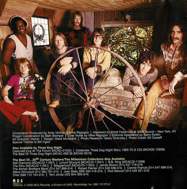 Three Dog Night : The Best Of Three Dog Night (CD, Comp, RE, RM)