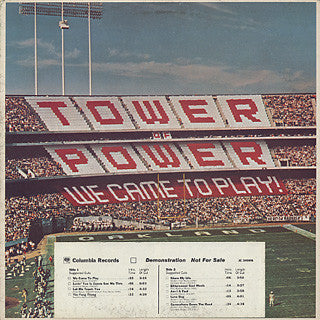 Tower Of Power : We Came To Play (LP, Album, Promo, San)