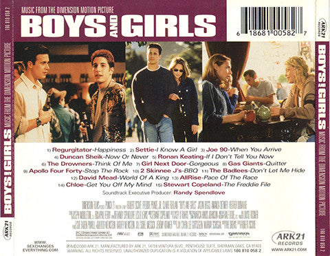 Various : Boys And Girls (Music From The Dimension Motion Picture) (CD, Comp)