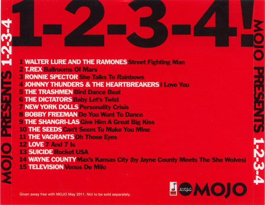 Various : 1-2-3-4! The Roots Of The Ramones (CD, Comp)