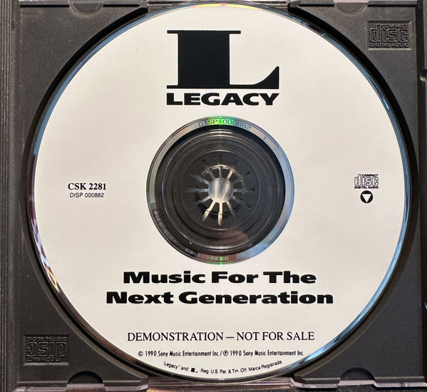 Various : Music For The Next Generation (CD, Comp, Promo)