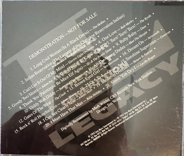 Various : Music For The Next Generation (CD, Comp, Promo)