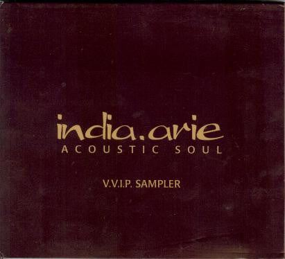 India.Arie : Acoustic Soul (V.V.I.P. Sampler) (CD, Promo, Smplr)