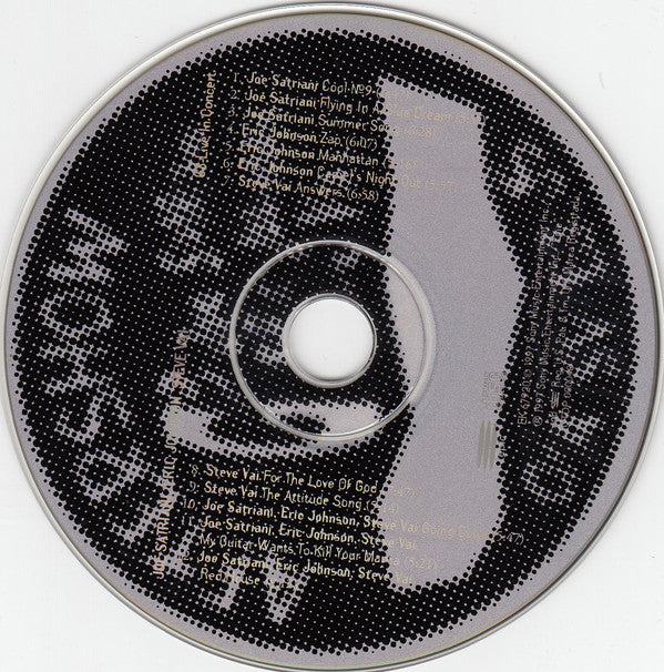 Joe Satriani / Eric Johnson (2) / Steve Vai : G3 Live In Concert (CD, Album)