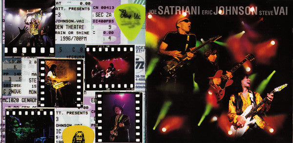 Joe Satriani / Eric Johnson (2) / Steve Vai : G3 Live In Concert (CD, Album)