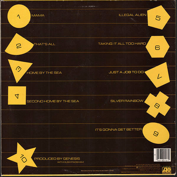 Genesis : Genesis (LP, Album, Club)