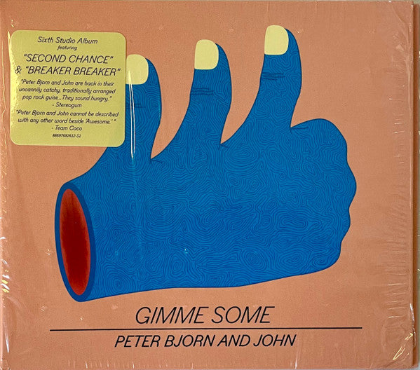 Peter Bjorn And John : Gimme Some (CD, Album, Gat)