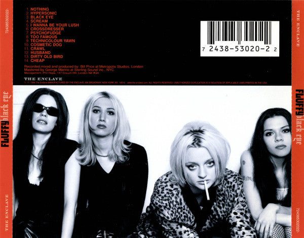 Fluffy (4) : Black Eye (CD, Album)