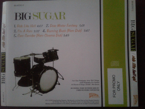 Big Sugar : Ride Like Hell EP! (CD, EP, Promo)