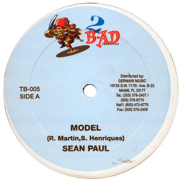 Sean Paul / 2 Bad Crew : Model / Which Gal (12")