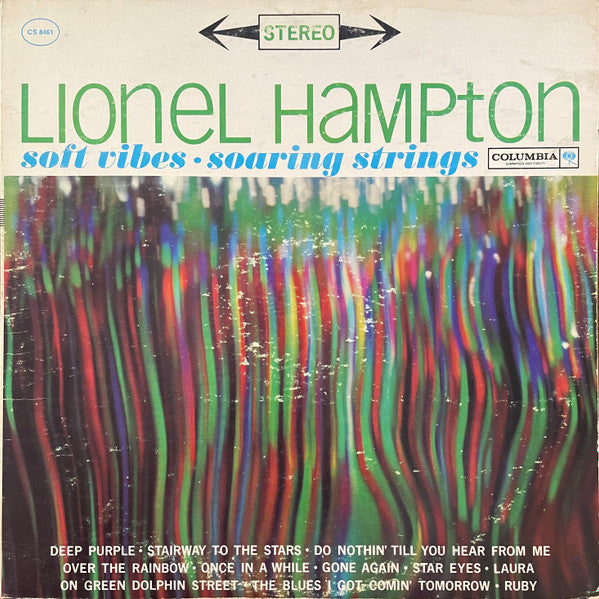 Lionel Hampton : Soft Vibes Soaring Strings (LP, Album, Pit)