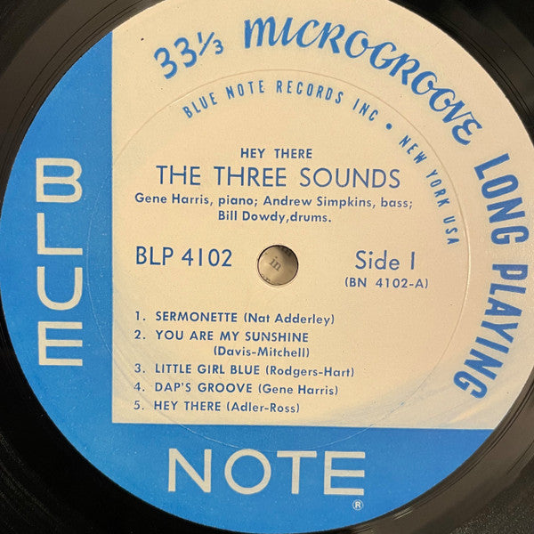 The Three Sounds : Hey There (LP, Album, Mono, - D)