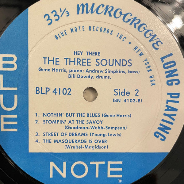 The Three Sounds : Hey There (LP, Album, Mono, - D)