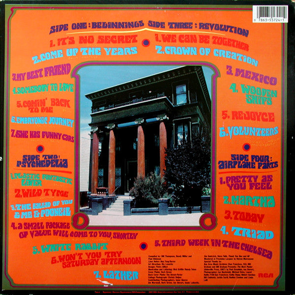 Jefferson Airplane : 2400 Fulton Street (2xLP, Comp)