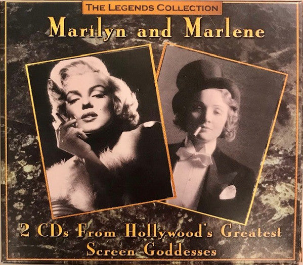 Marilyn Monroe And Marlene Dietrich : Marilyn And Marlene (2xCD, Comp)