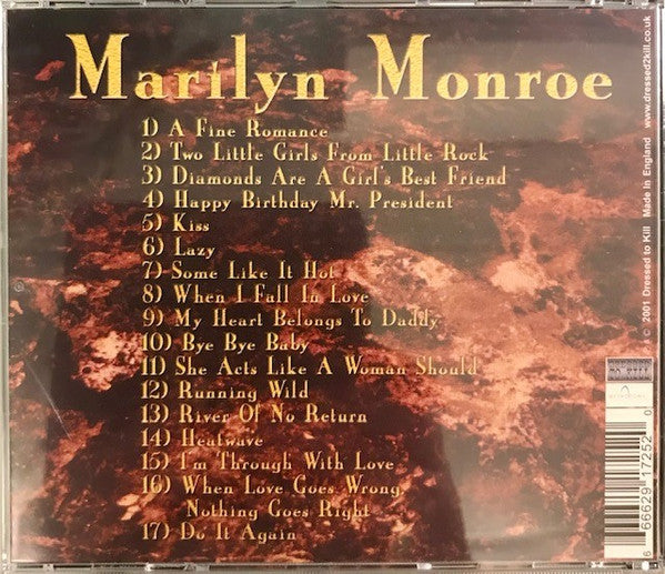 Marilyn Monroe And Marlene Dietrich : Marilyn And Marlene (2xCD, Comp)