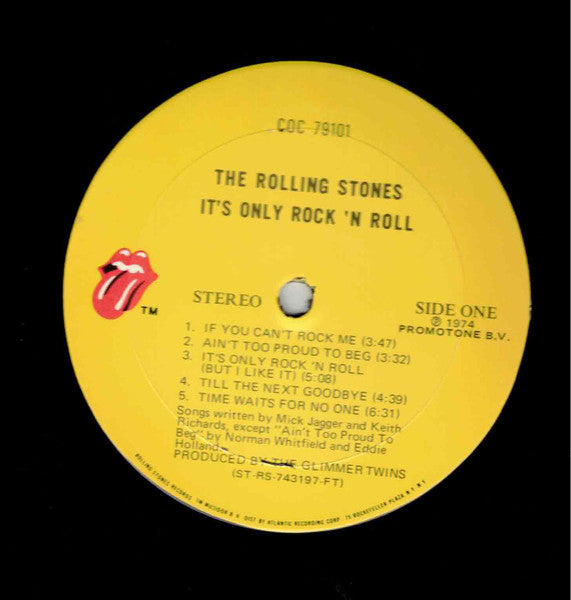 The Rolling Stones : It's Only Rock 'N Roll (LP, Album)