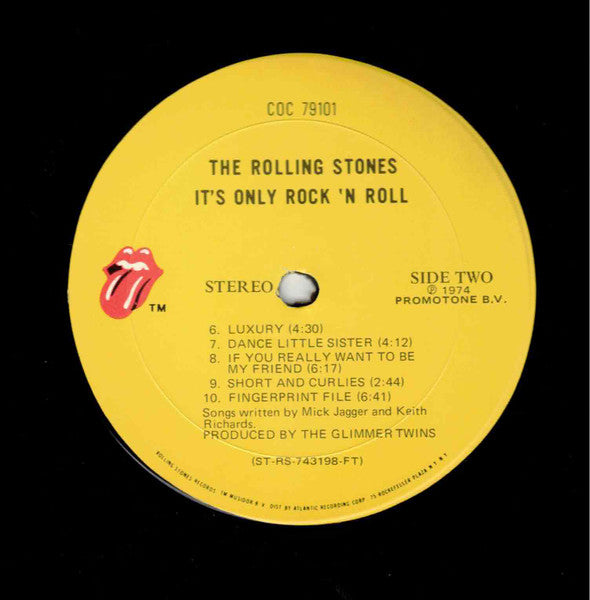 The Rolling Stones : It's Only Rock 'N Roll (LP, Album)