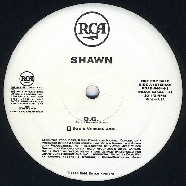 Shawn (13) : O.G. (12", Promo)