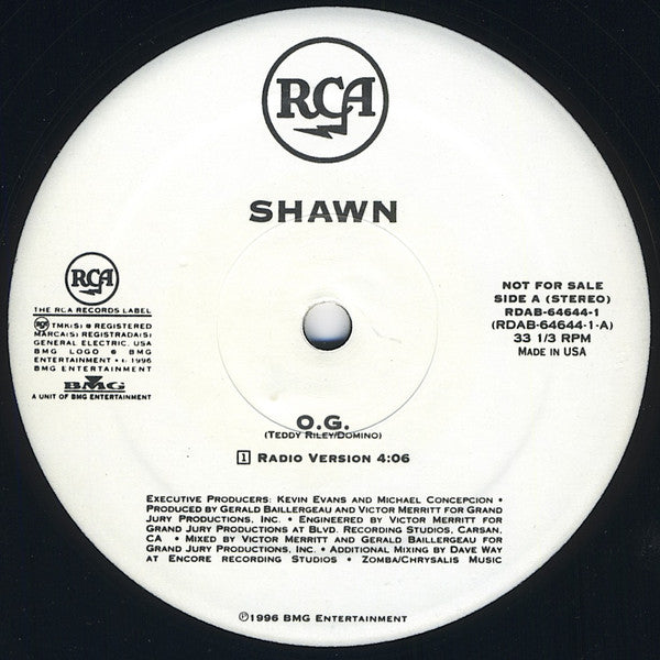 Shawn (13) : O.G. (12", Promo)