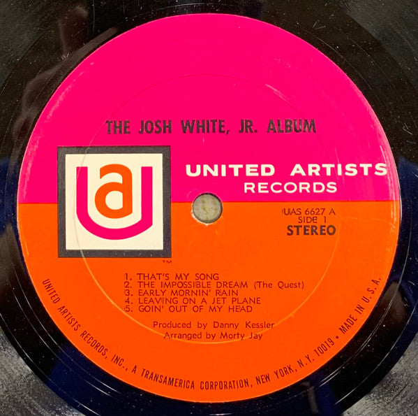 Josh White, Jr. : The Josh White, Jr. Album (LP, Album)