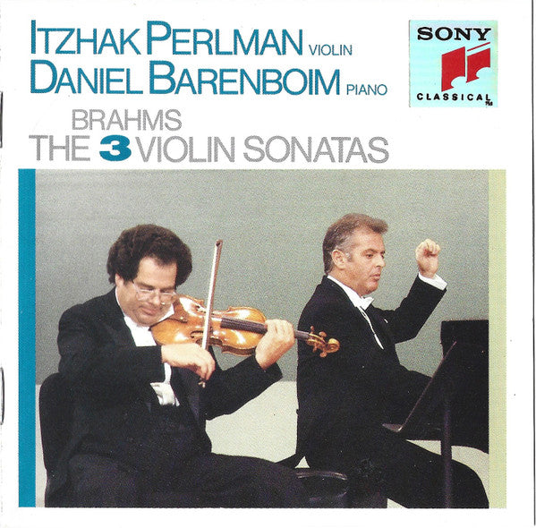 Itzhak Perlman, Daniel Barenboim - Brahms* : The 3 Violin Sonatas (CD, Album)