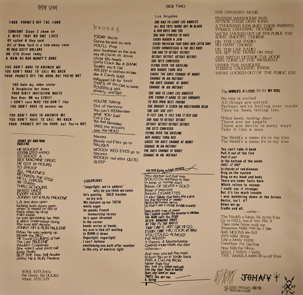 X (5) : Los Angeles (LP, RP, Bla)