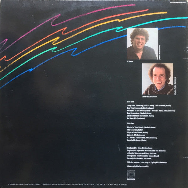 John McCutcheon, Si Kahn : Signs Of The Times (LP, Album, Wak)