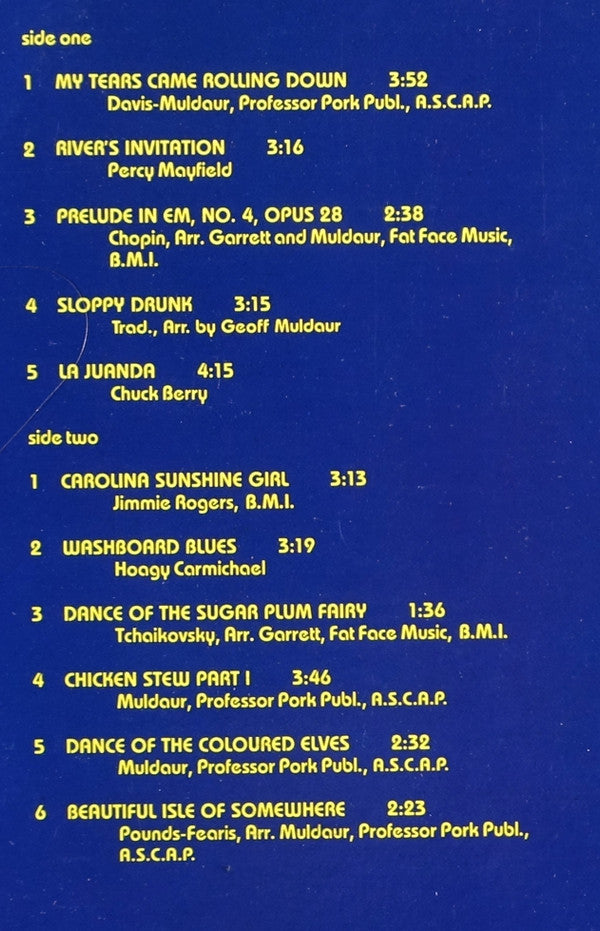Geoff Muldaur & Amos Garrett : Geoff Muldaur & Amos Garrett (LP, Album)