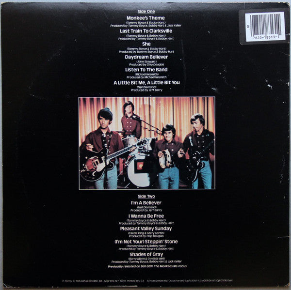 The Monkees : The Monkees Greatest Hits (LP, Comp, RE, Ind)