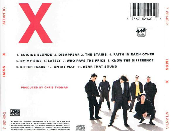 INXS : X (CD, Album, Lon)