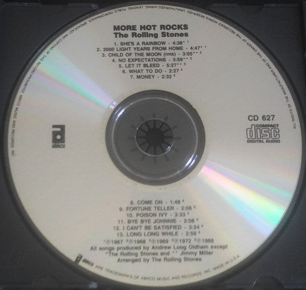 The Rolling Stones : More Hot Rocks (Big Hits And Fazed Cookies) (2xCD, Comp, RM, RP)