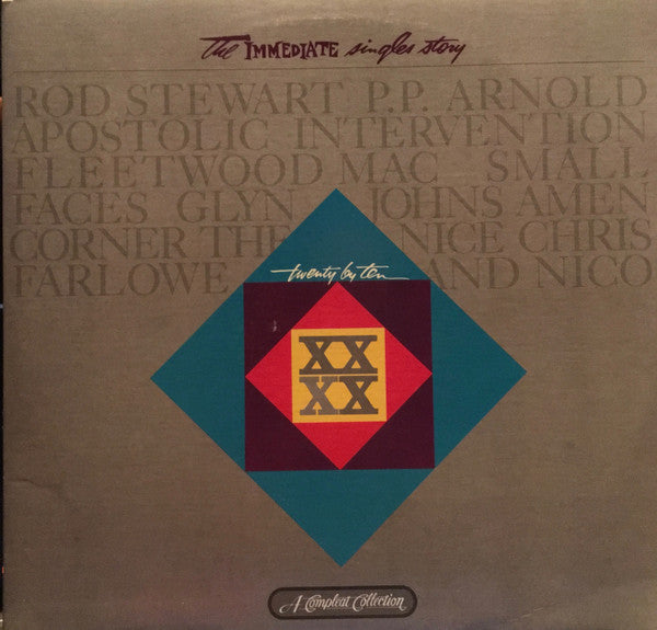 Various : The Immediate Singles Story / 20 X 10 - A Compleat Collection (2xLP, Comp, Car)