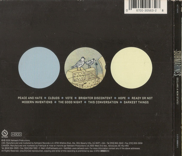 The Submarines : Declare A New State! (HDCD, Album, Dig)
