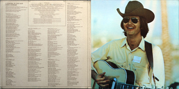 John Stewart (2) : Cannons In The Rain (LP, Album, Ind)