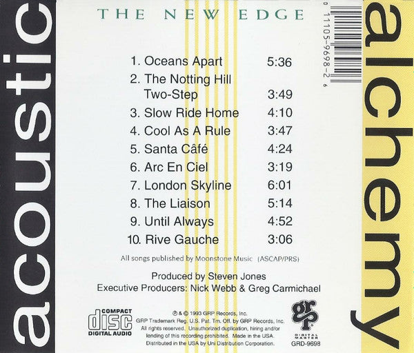 Acoustic Alchemy : The New Edge (CD, Album)