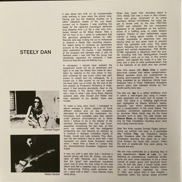 Steely Dan : Aja (LP, Album, RE, RM, Gat)