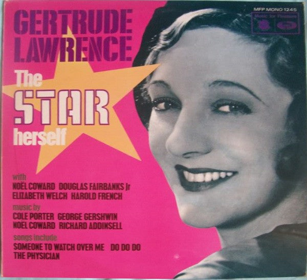 Gertrude Lawrence : The Star Herself (LP, Comp, Mono)