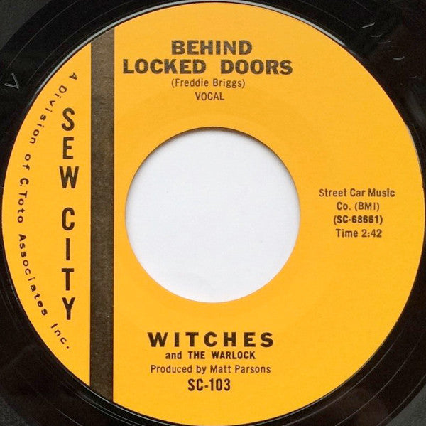 Witches & The Warlock / Matt Parsons And The All Stars : Behind Locked Doors (7")